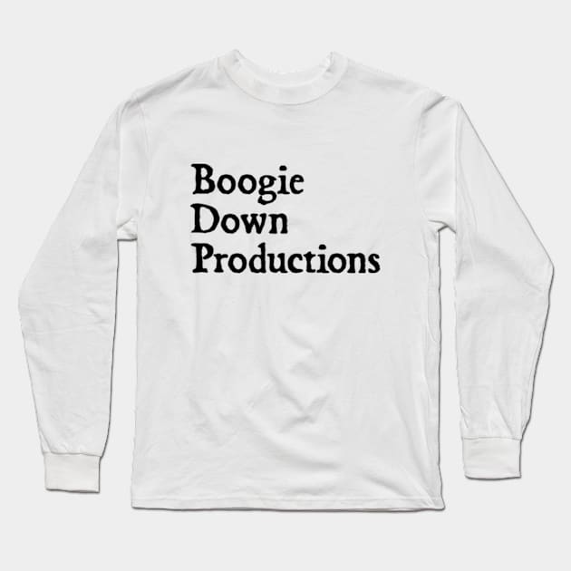 Boogie Down Productions - Classic 80s Hip Hop Long Sleeve T-Shirt by  hal mafhoum?